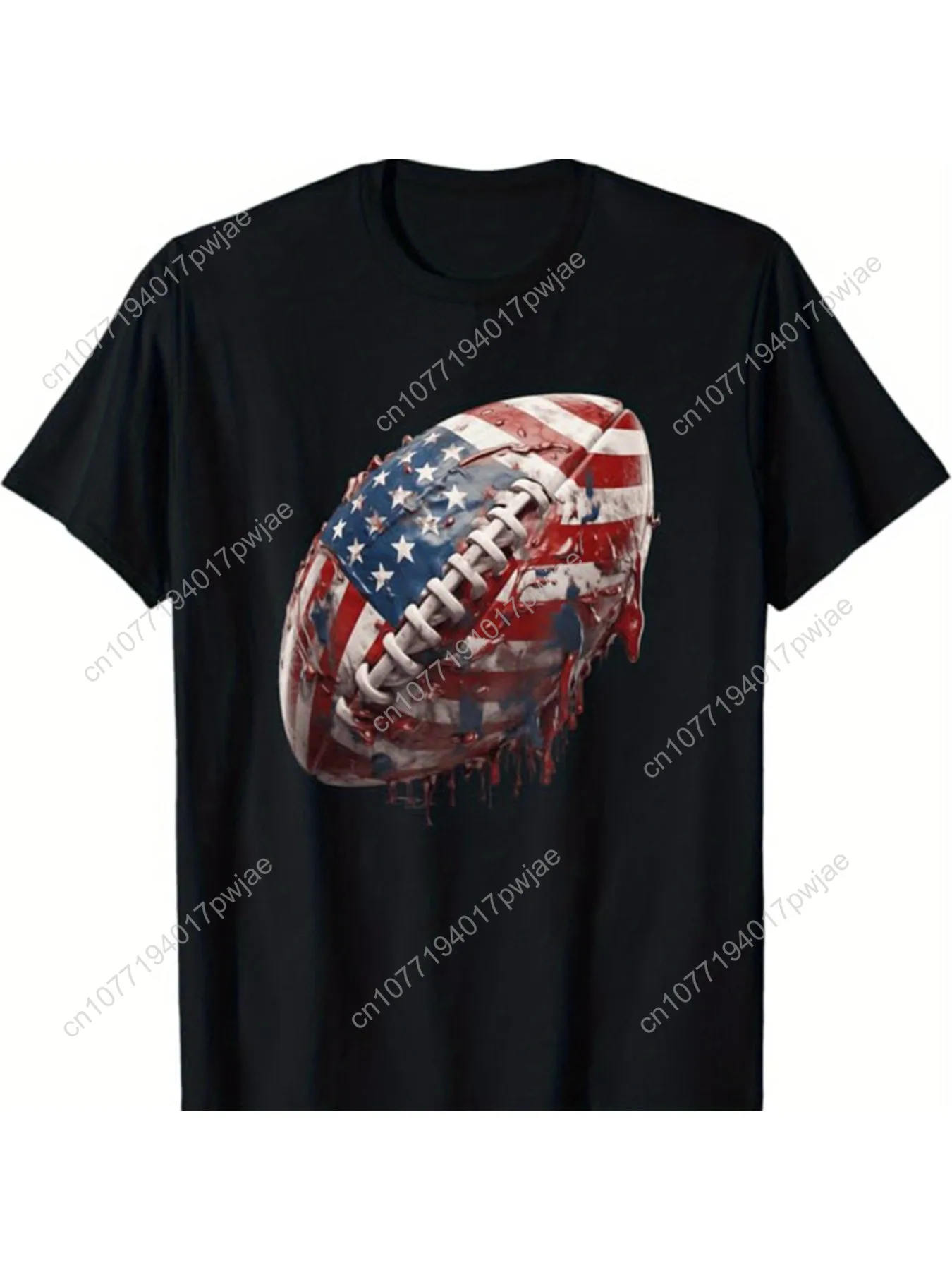 Tee Graphic Print - [Everyday Comfort] Men's 100% Cotton American