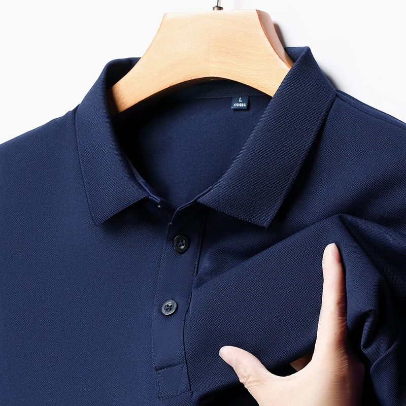 Men's Fashion Solid Short Slee - مراجعة Polo Shirt Pique وسعره