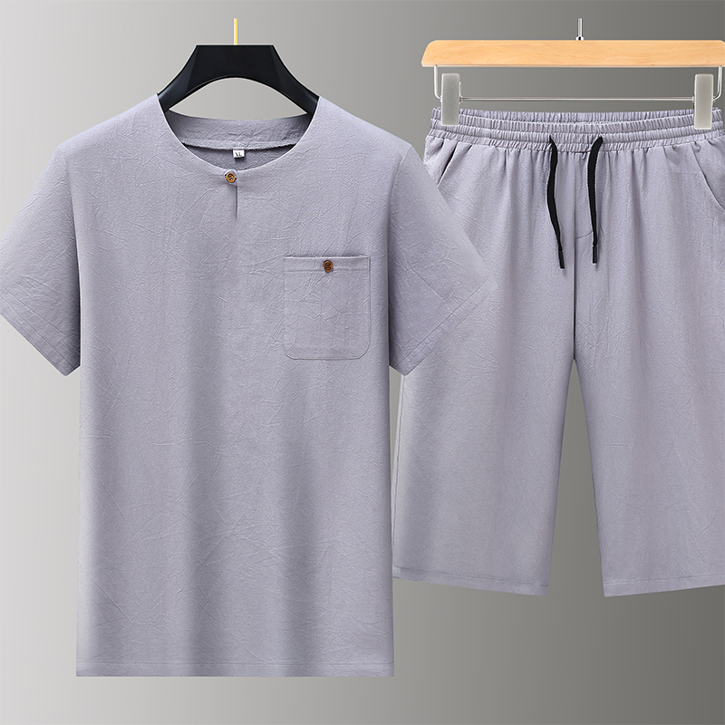 High-quality fashionable men's - مراجعة Short Linen Drawstring وسعره
