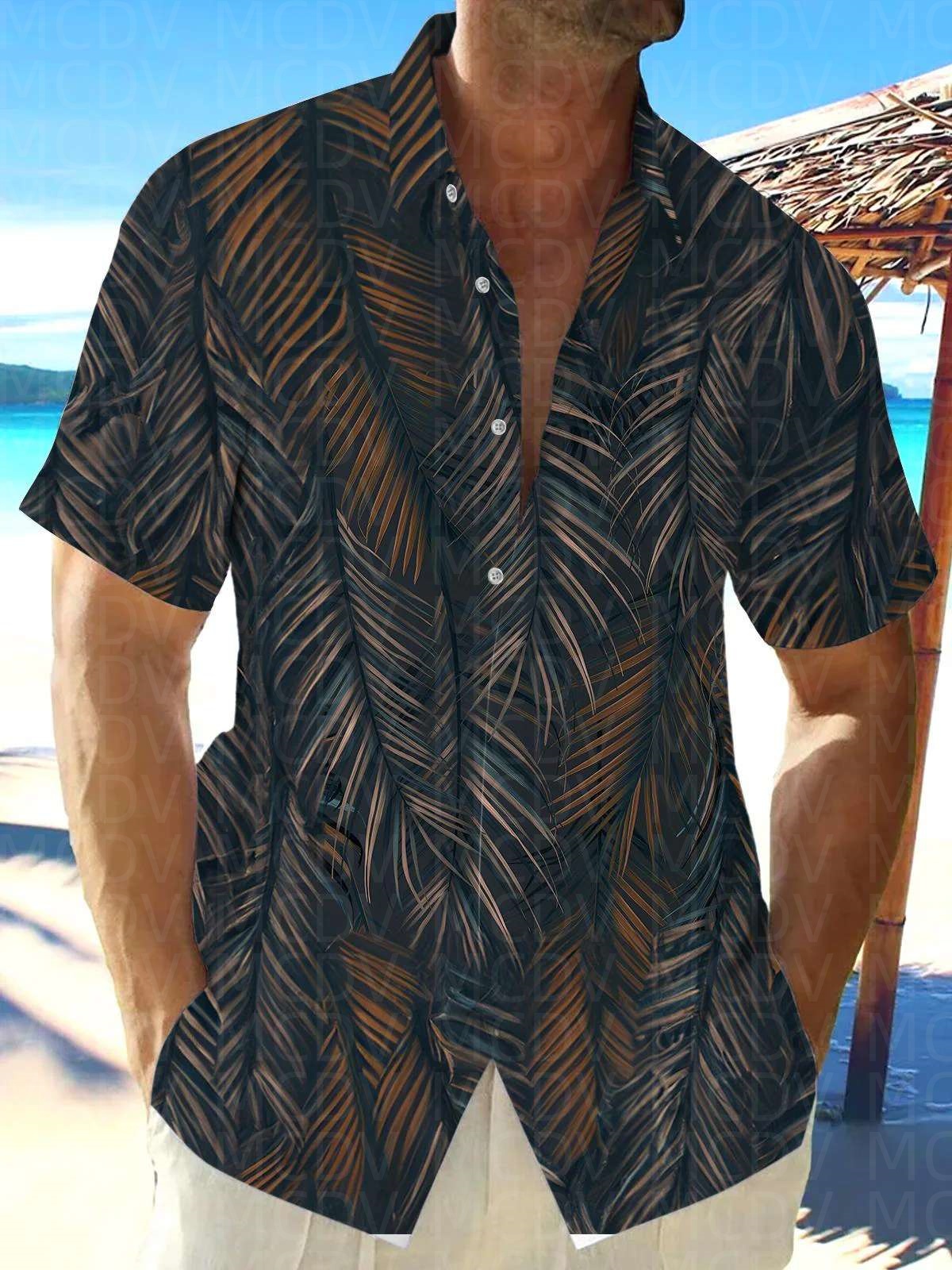 Cute Pattern Men's Hawaiian Sh - مراجعة Shirt Camp Collar وسعره
