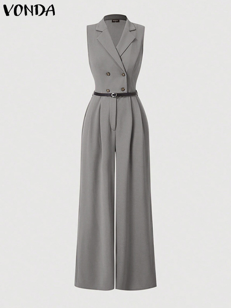 Plus Size 5XL VONDA Elegant Wo - مراجعة Shirt Camp Collar وسعره