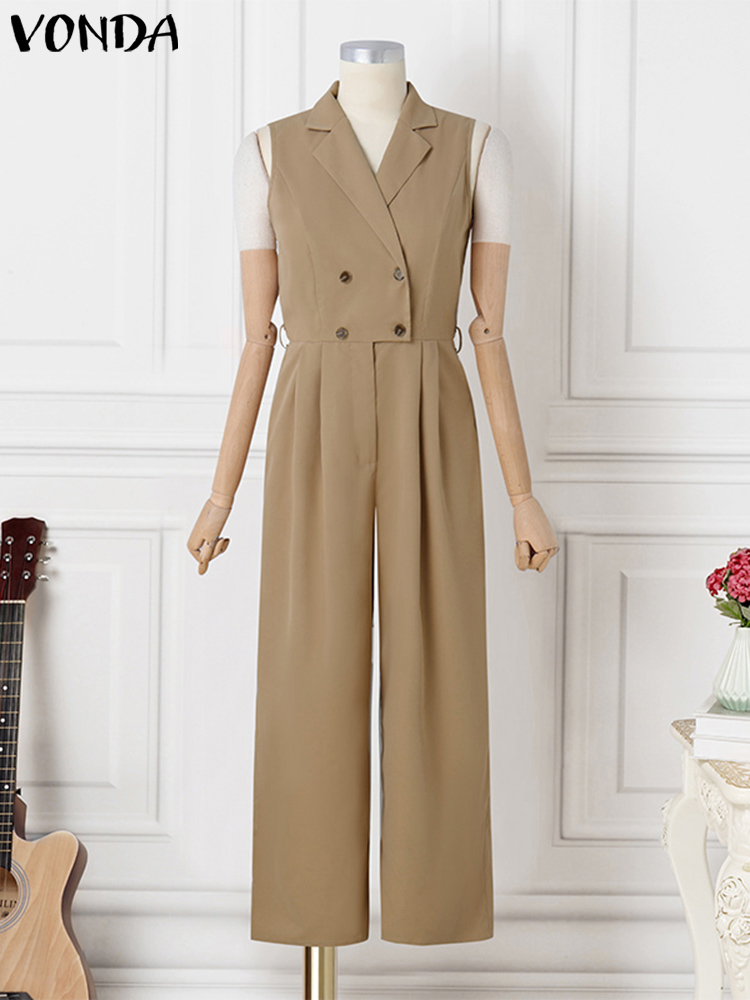 Plus Size 5XL VONDA Elegant Wo - مراجعة Shirt Camp Collar وسعره