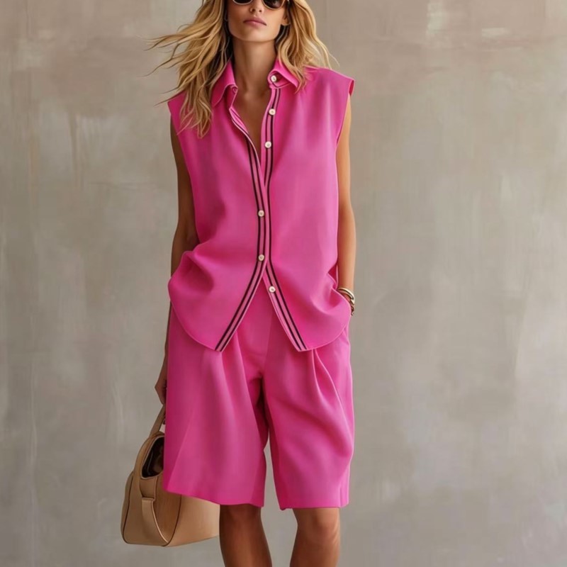 Summer Fashion Solid Linen Ble - مراجعة Shirt Camp Collar وسعره