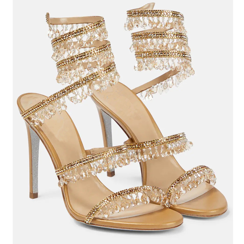 Sexy Green Crystal Fringe Stil - مراجعة Casual Sandal Leather وسعره