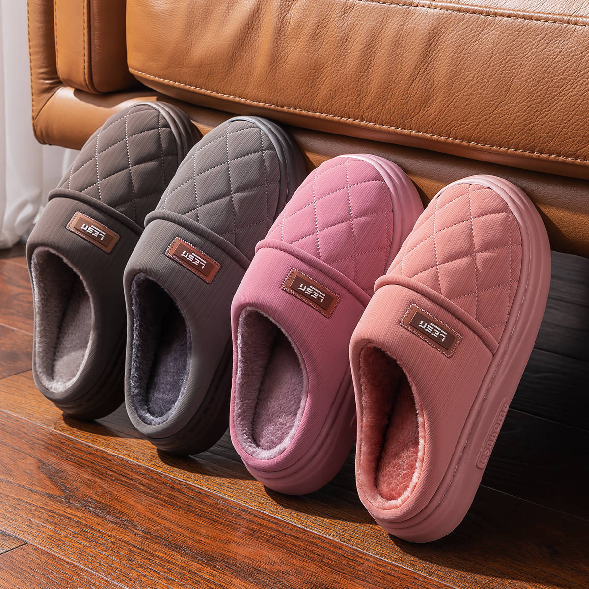 Winter Warm Slipper Women Men  - مراجعة Flip Flop Leather Men وسعره