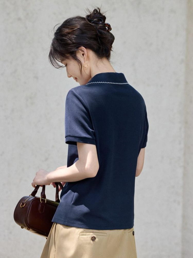 Women's Slim Fit Figure Flatte - مراجعة Polo Shirt Pique وسعره