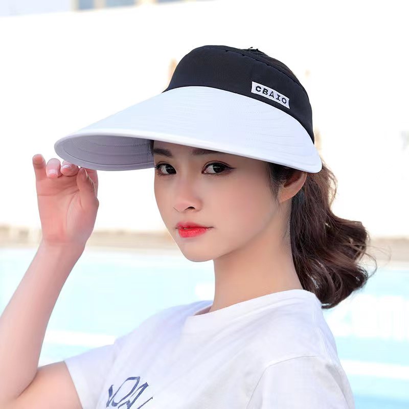 2024 NEW women summer sun viso - مراجعة Packable Hat Nylon وسعره