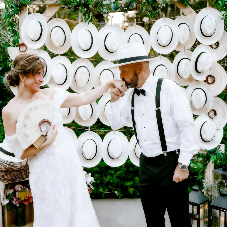 6-48PACK Wedding Straw Fedora  - مراجعة Bucket Hat Straw وسعره