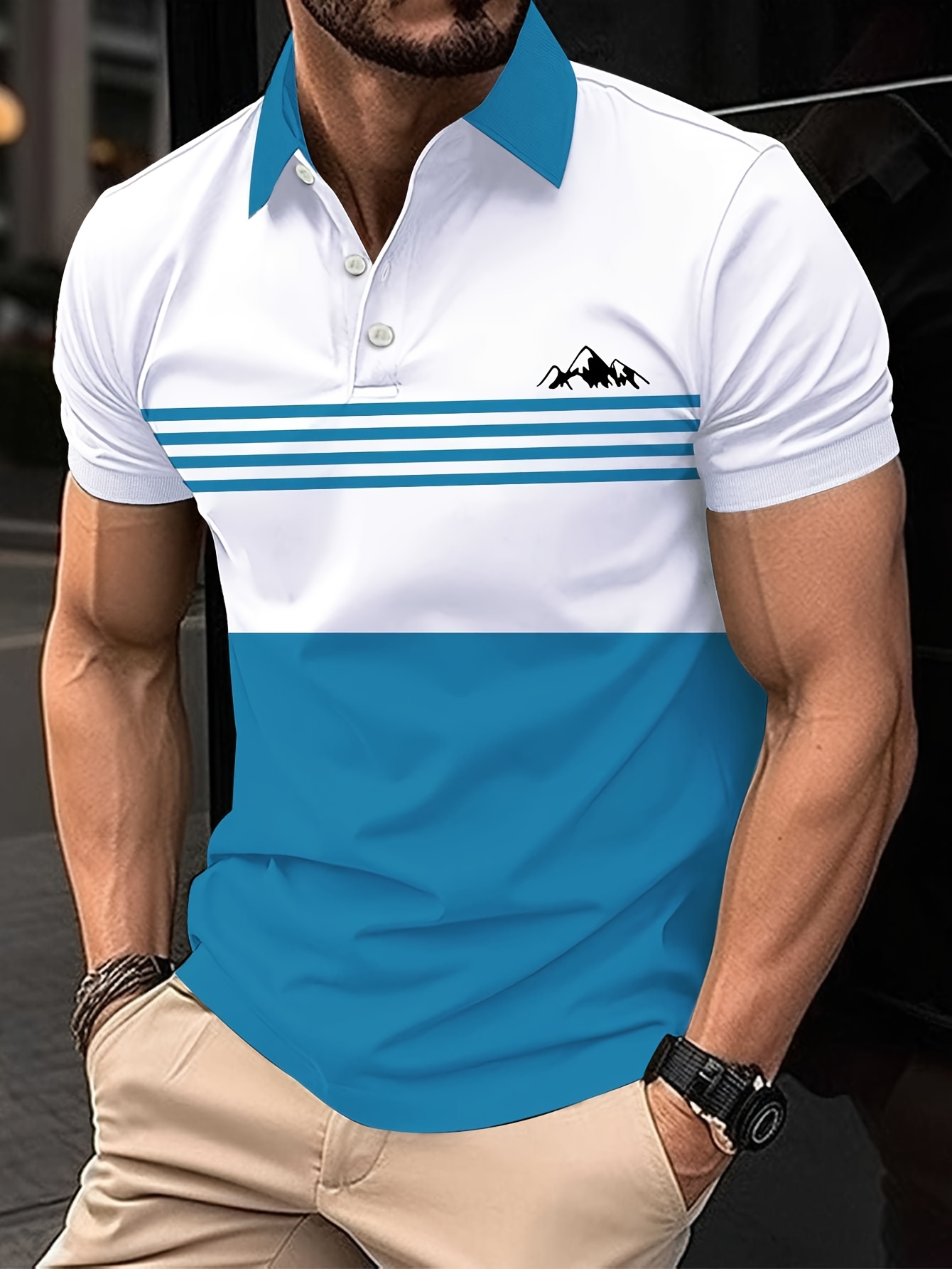 2026 Summer Men's Button-down  - مراجعة Polo Shirt Pique وسعره