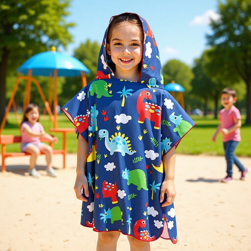 Large Size Children's Soft Qui - مراجعة Beach Towel Large وسعره