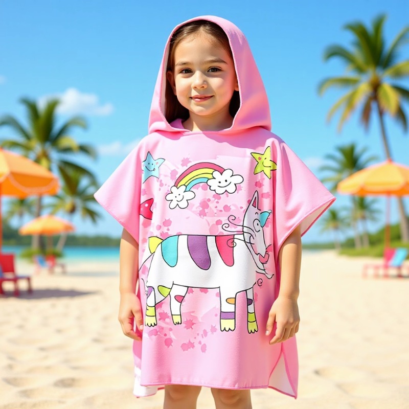 Large Size Children's Soft Qui - مراجعة Beach Towel Large وسعره