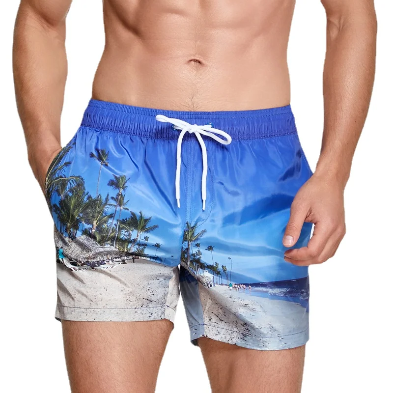 Seobean Swimsuit Man Short Swi - مراجعة Trunks Board Surf وسعره