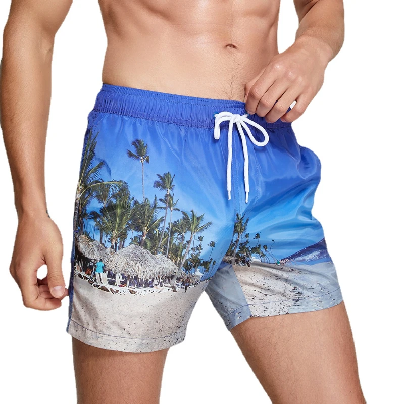 Seobean Swimsuit Man Short Swi - مراجعة Trunks Board Surf وسعره