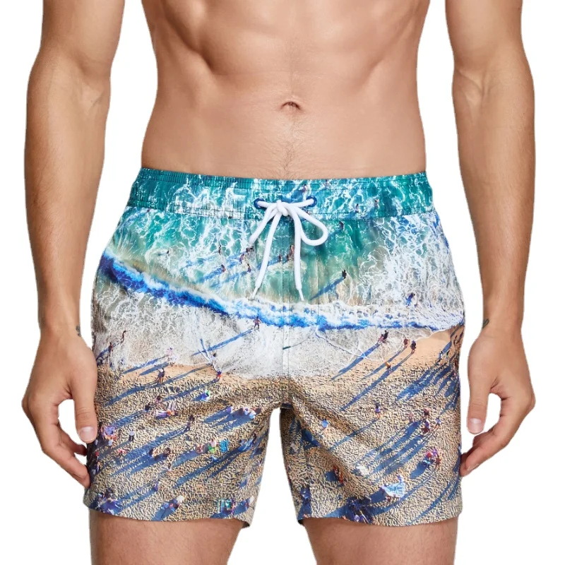Seobean Swimsuit Man Short Swi - مراجعة Trunks Board Surf وسعره