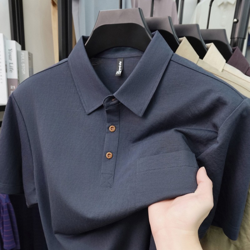 2026 New Men's Short Sleeve Po - مراجعة Polo Shirt Pique وسعره