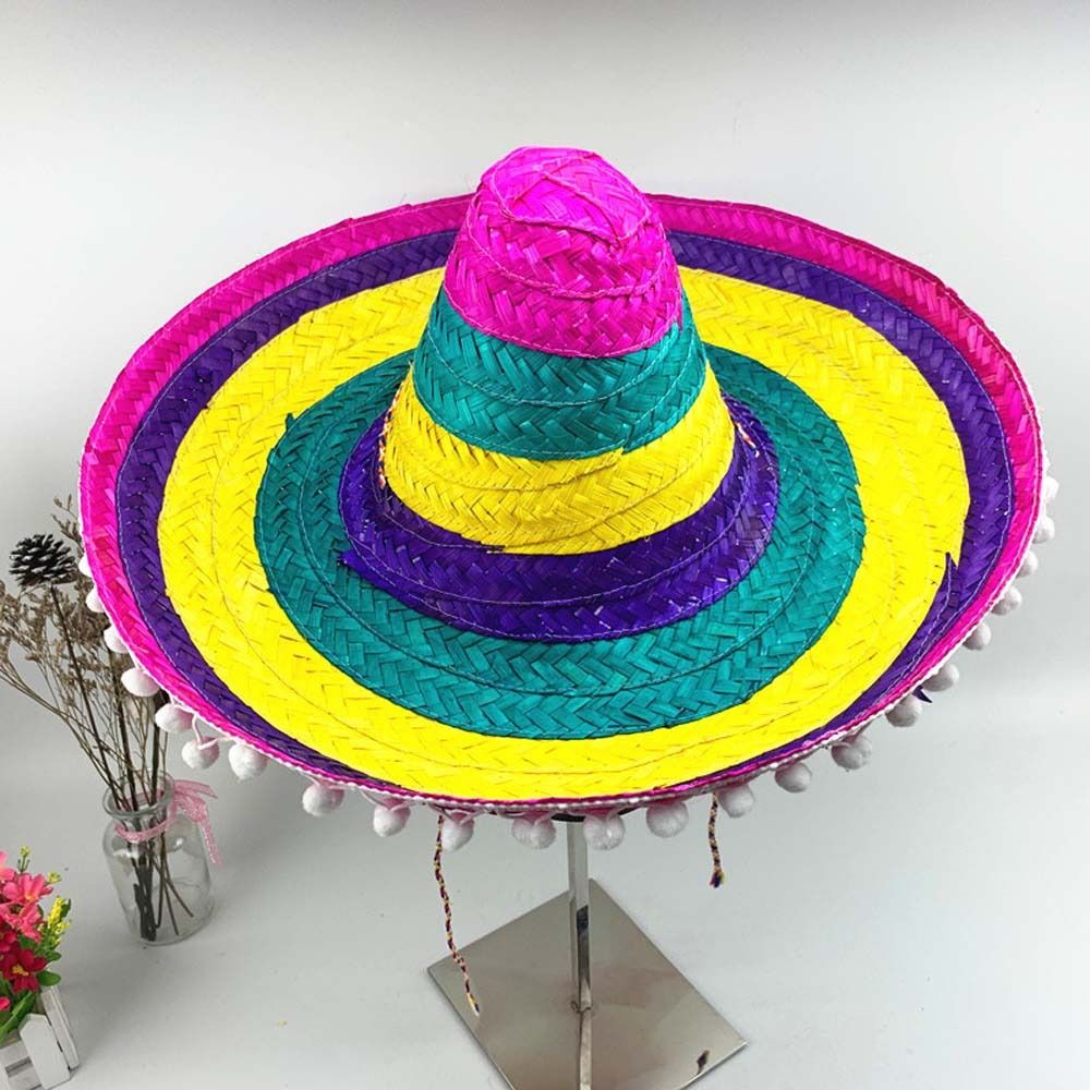 Summer Wide Brim Mexican Party - مراجعة Bucket Hat Straw وسعره