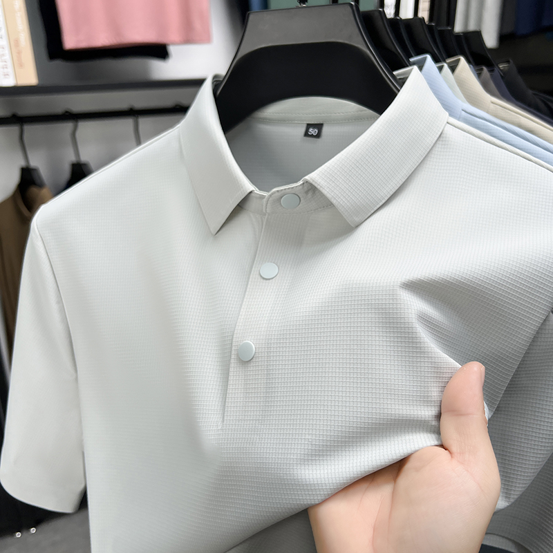 Summer Short Sleeve T-Shirt -  - مراجعة Polo Shirt Pique وسعره