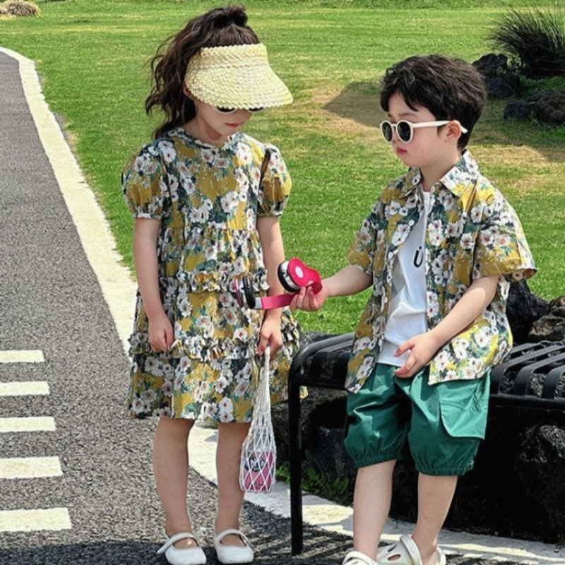 Vintage Floral Short Sleeve Sh - مراجعة Resort Shirt Floral وسعره