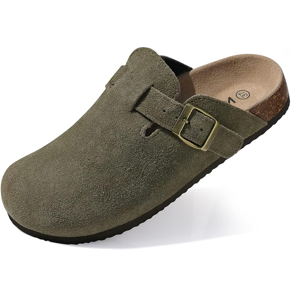 Classic Beach Shoes Men's Sued - مراجعة Flip Flop Leather Men وسعره