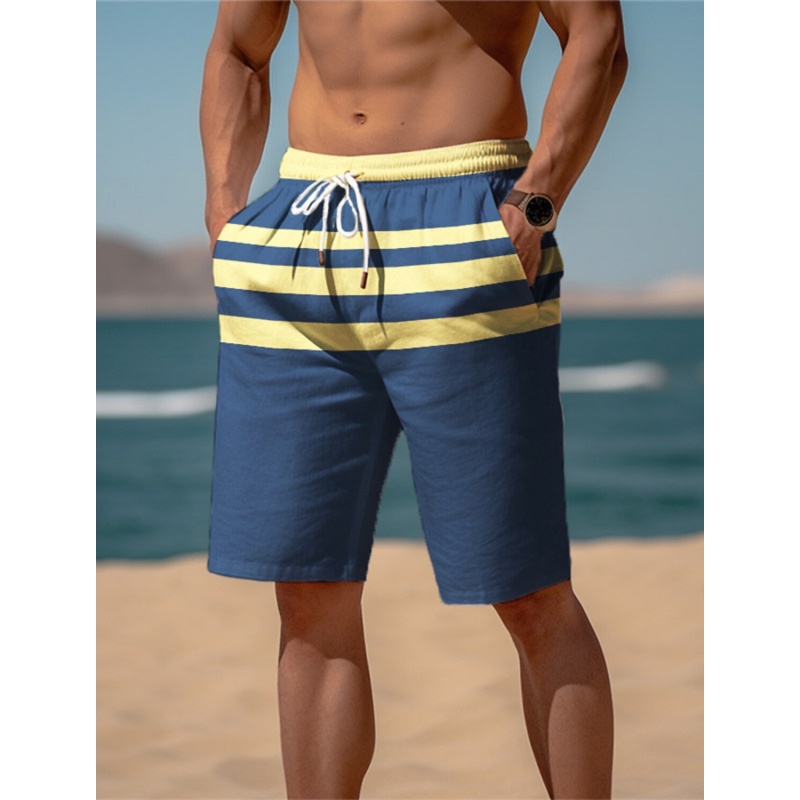 3D Printed Colorful Stripes Sh - مراجعة Trunks Board Surf وسعره