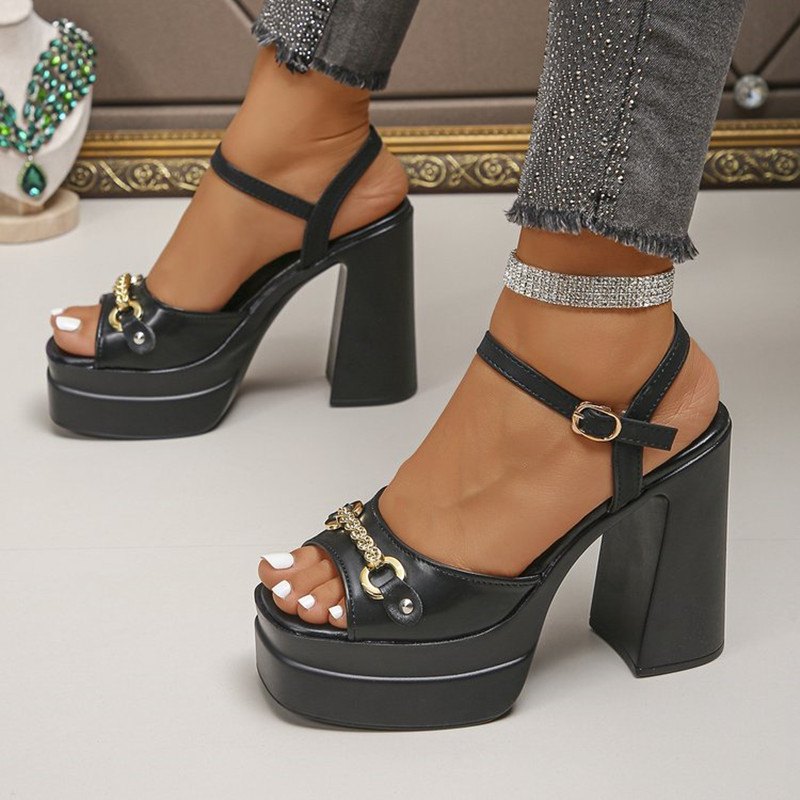 New 2026 Summer Products Squar - مراجعة Casual Sandal Leather وسعره