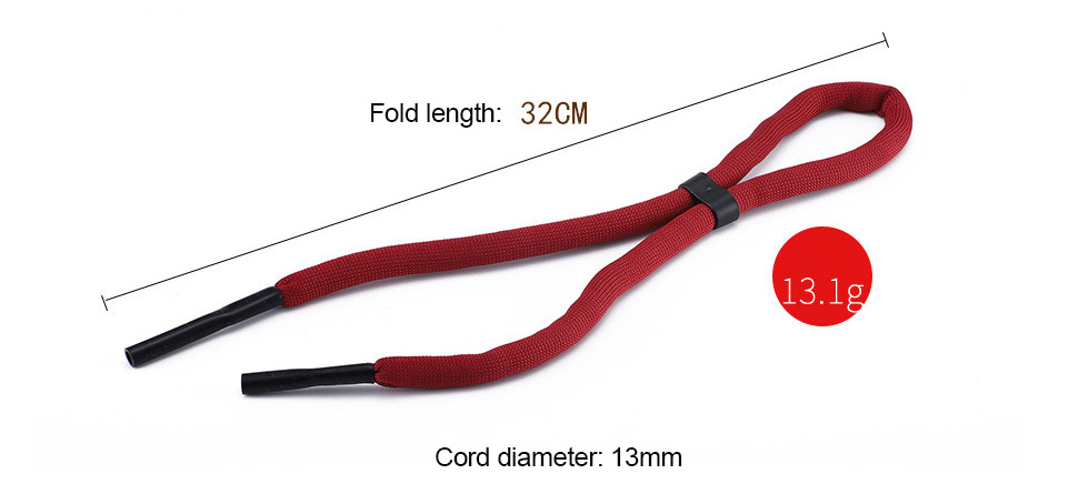 1pc Underwater Diving Sport Sw - مراجعة Sunglass Retainer Cord وسعره
