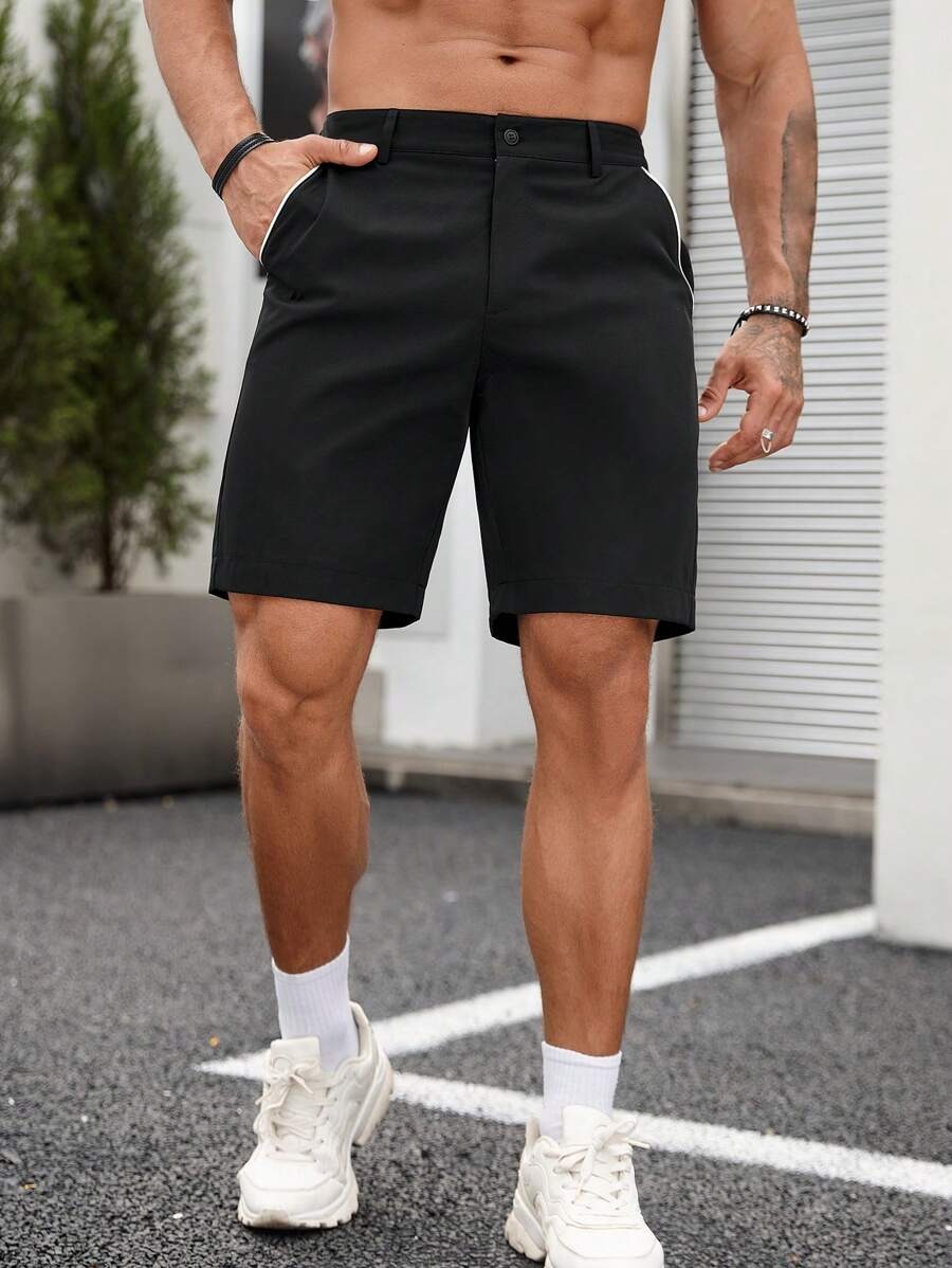 Men's Business Casual Chino Sh - مراجعة Shorts Chino Slim وسعره