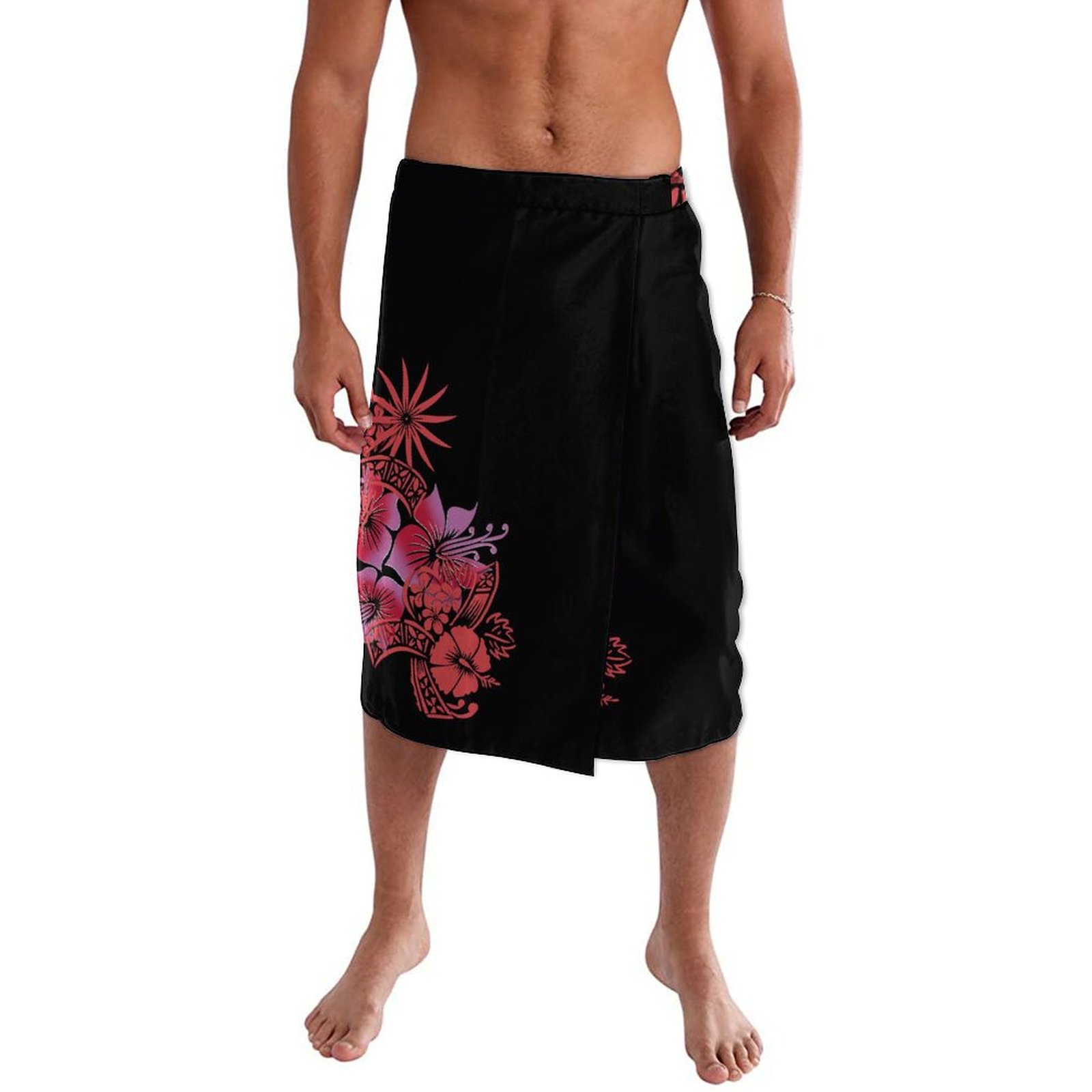 Hawaiian Ethnic Style Men'S Wr - مراجعة Sarong Men Wrap وسعره