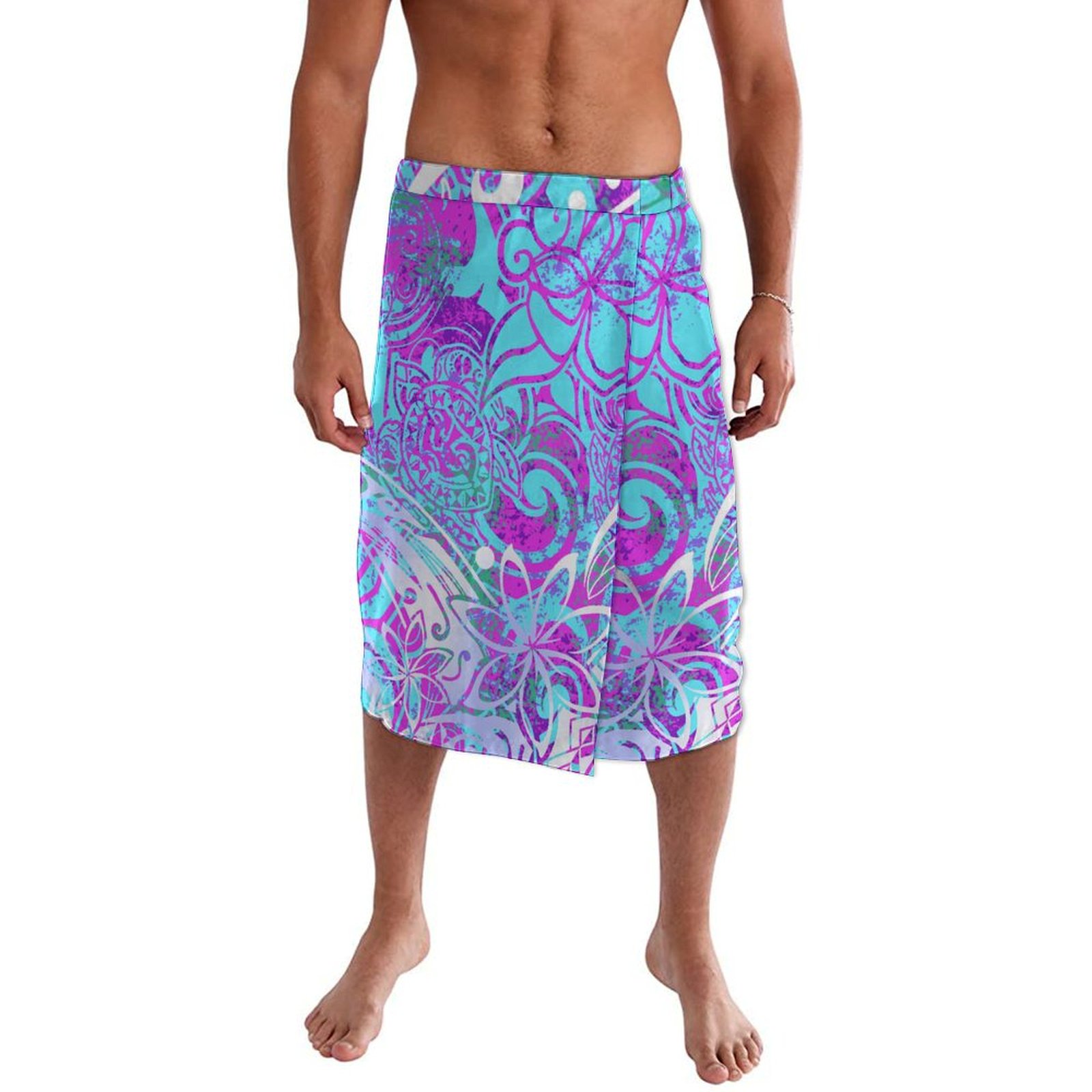 Hawaiian Ethnic Style Men'S Wr - مراجعة Sarong Men Wrap وسعره