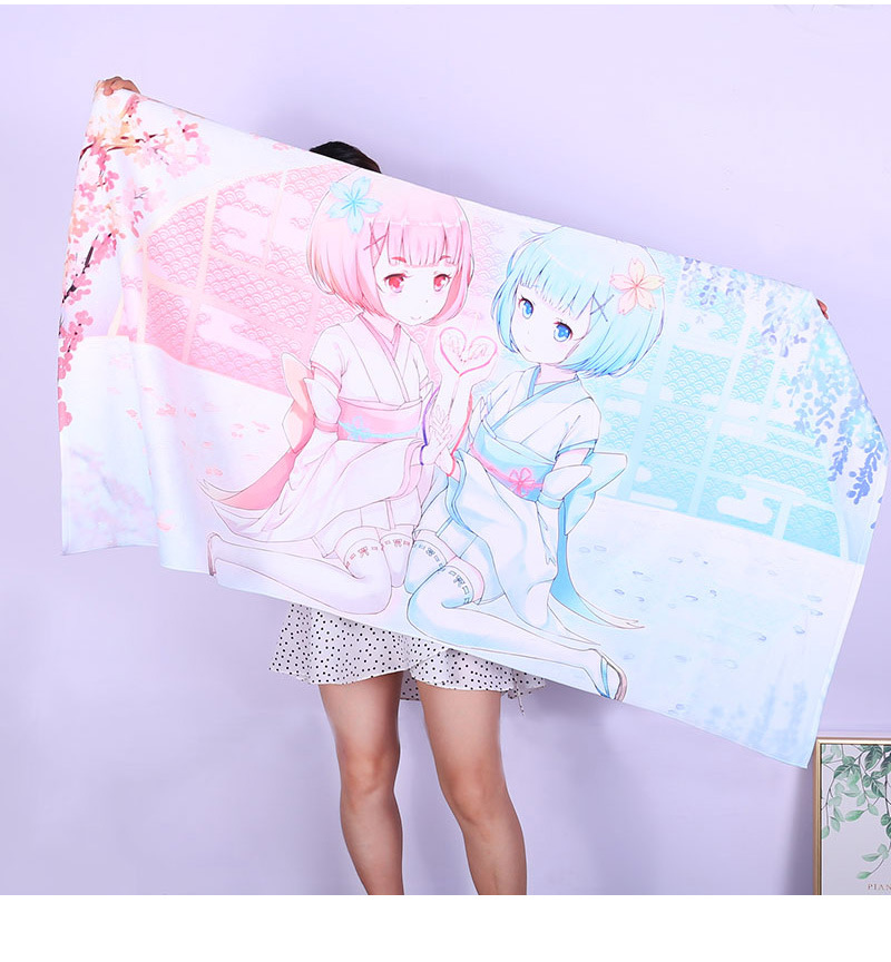 2024 Re:Life In A Different Wo - مراجعة Beach Towel Large وسعره