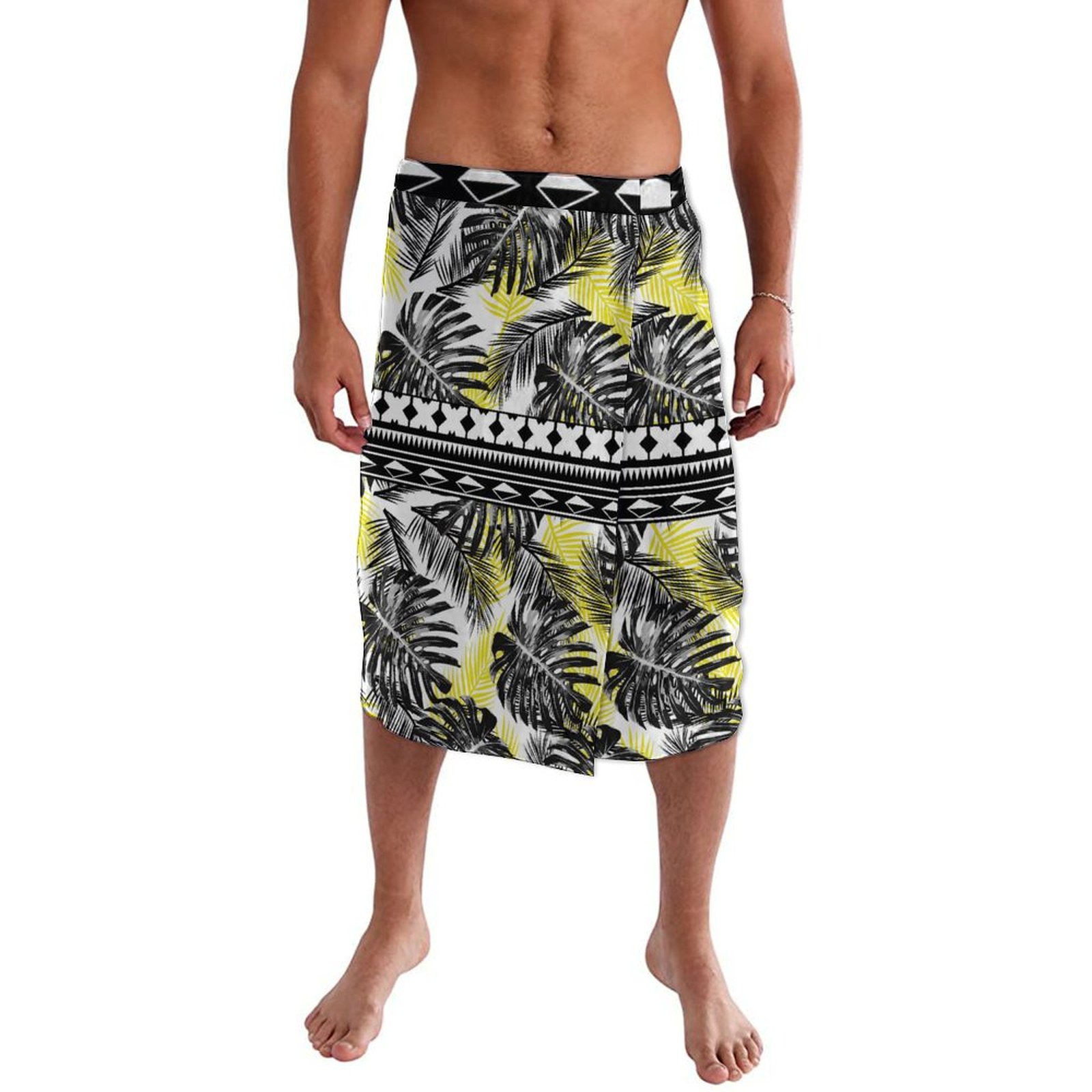 Hot Hawaiian Ethnic Style Men' - مراجعة Sarong Men Wrap وسعره