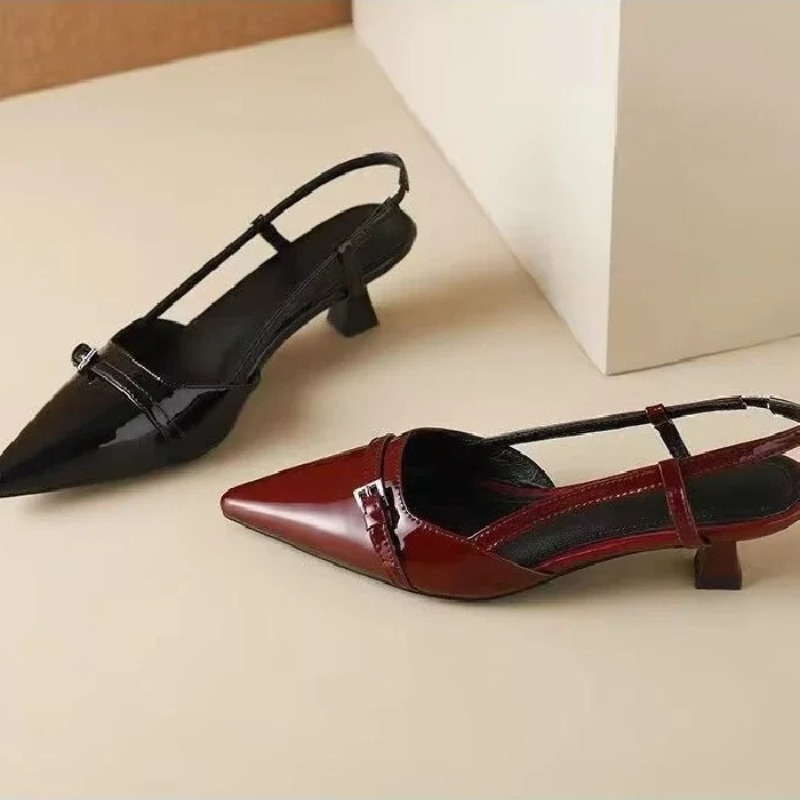 Women Sandals Fashion Pointed  - مراجعة Casual Sandal Leather وسعره