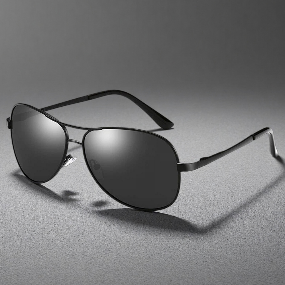 Classic Pilot Polarized Sungla - مراجعة Sunglasses Aviator Polarized وسعره