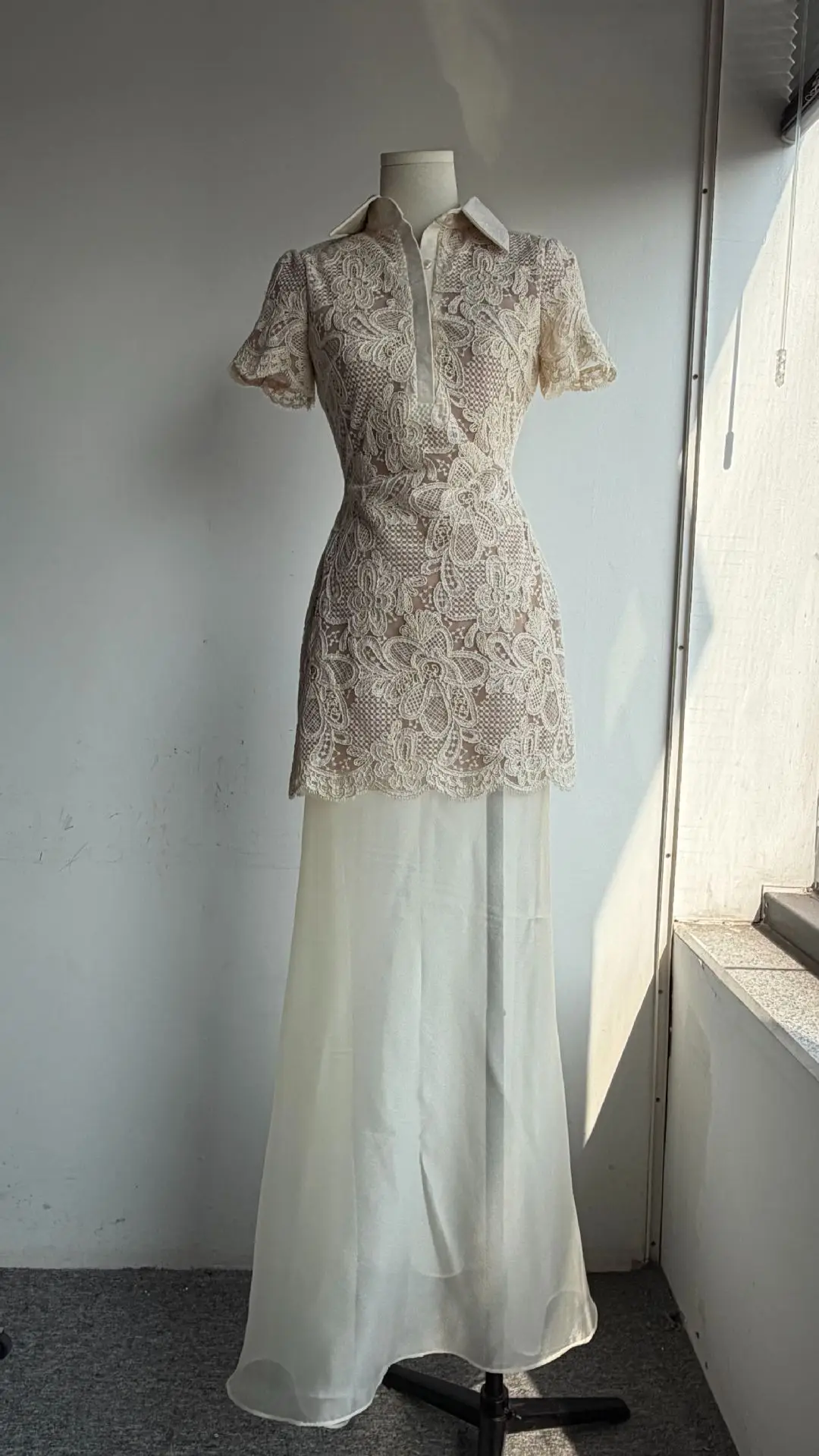 Vintage High Collar Short Slee - مراجعة Resort Shirt Floral وسعره
