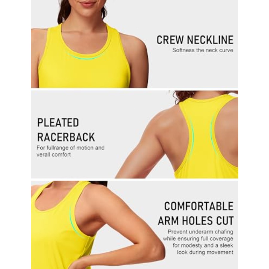 MAGCOMSEN Tank Tops for Women  - مراجعة Tank Top Muscle وسعره