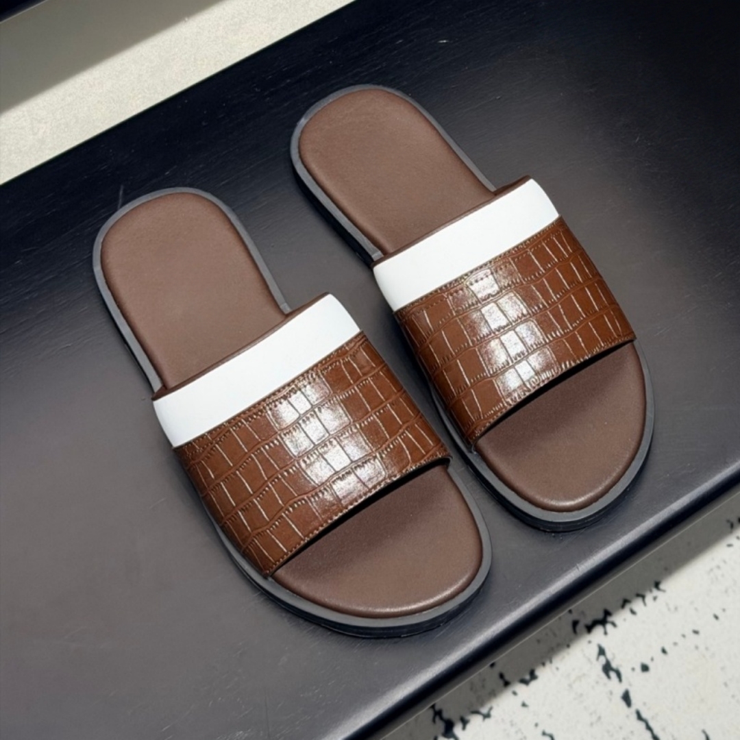 Handmade Cowhide Sandals Luxur - مراجعة Flip Flop Leather Men وسعره