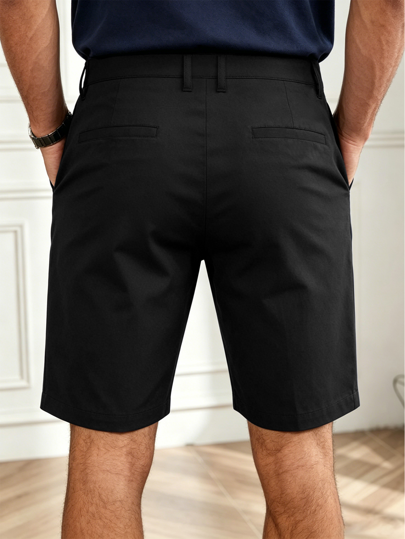 Men's Summer Stretch Chino Sho - مراجعة Shorts Chino Slim وسعره