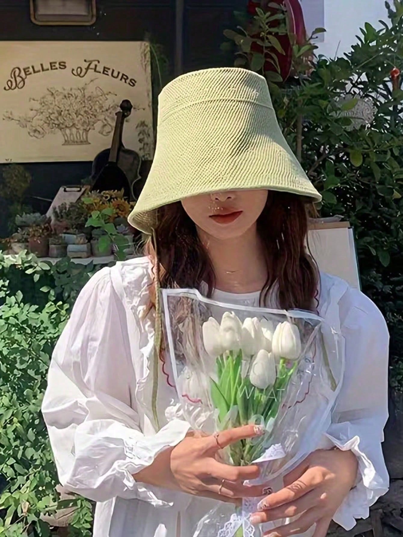 Straw Wide-Brim Sun Hat For Wo - مراجعة Bucket Hat Straw وسعره