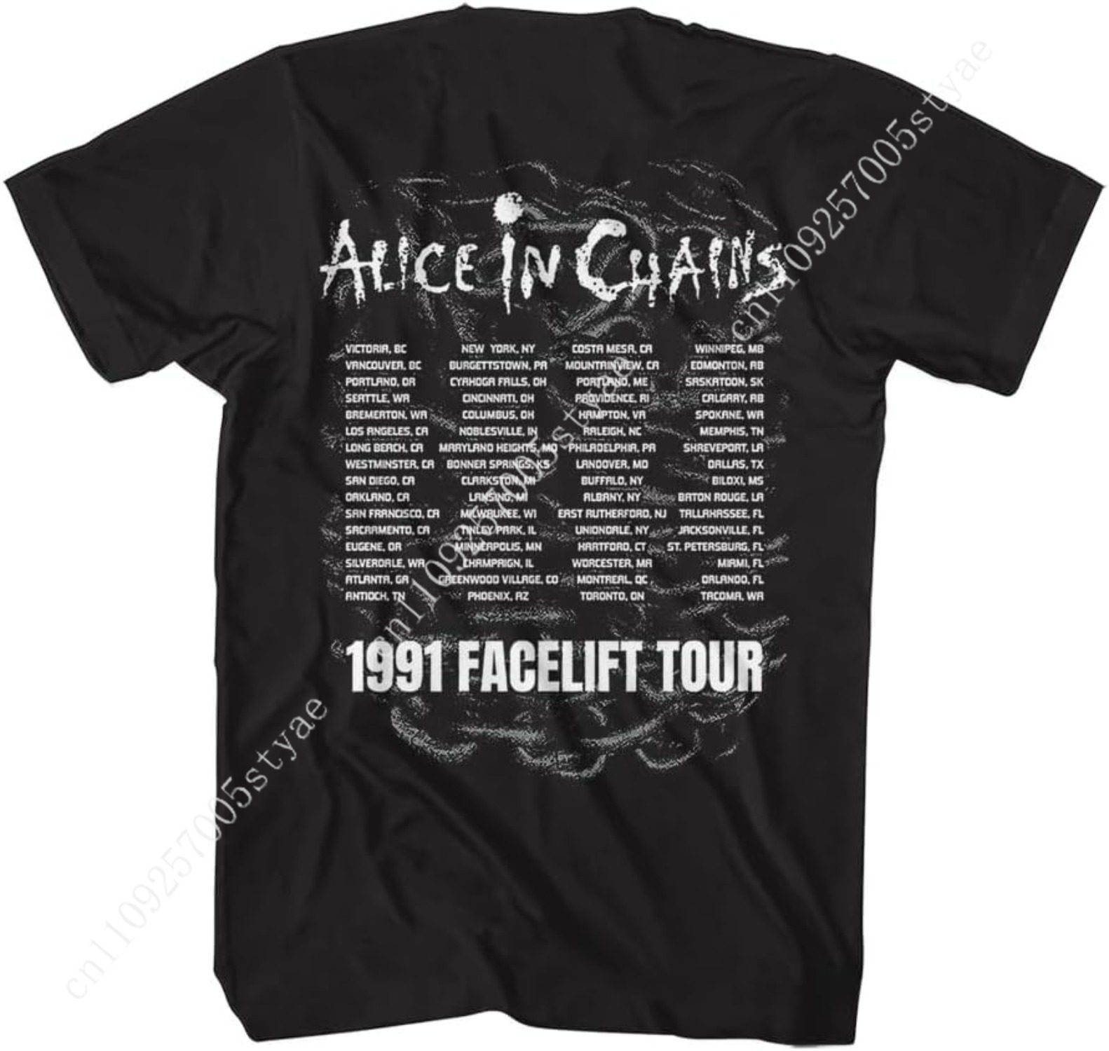 Alice in Chains Facelift Tour  - مراجعة Tee Graphic Print وسعره
