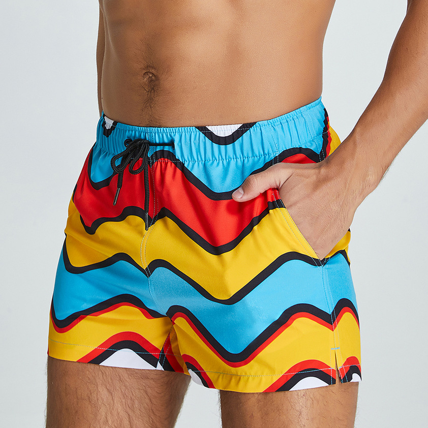 Print Seabean Boardshorts Men  - مراجعة Trunks Board Surf وسعره