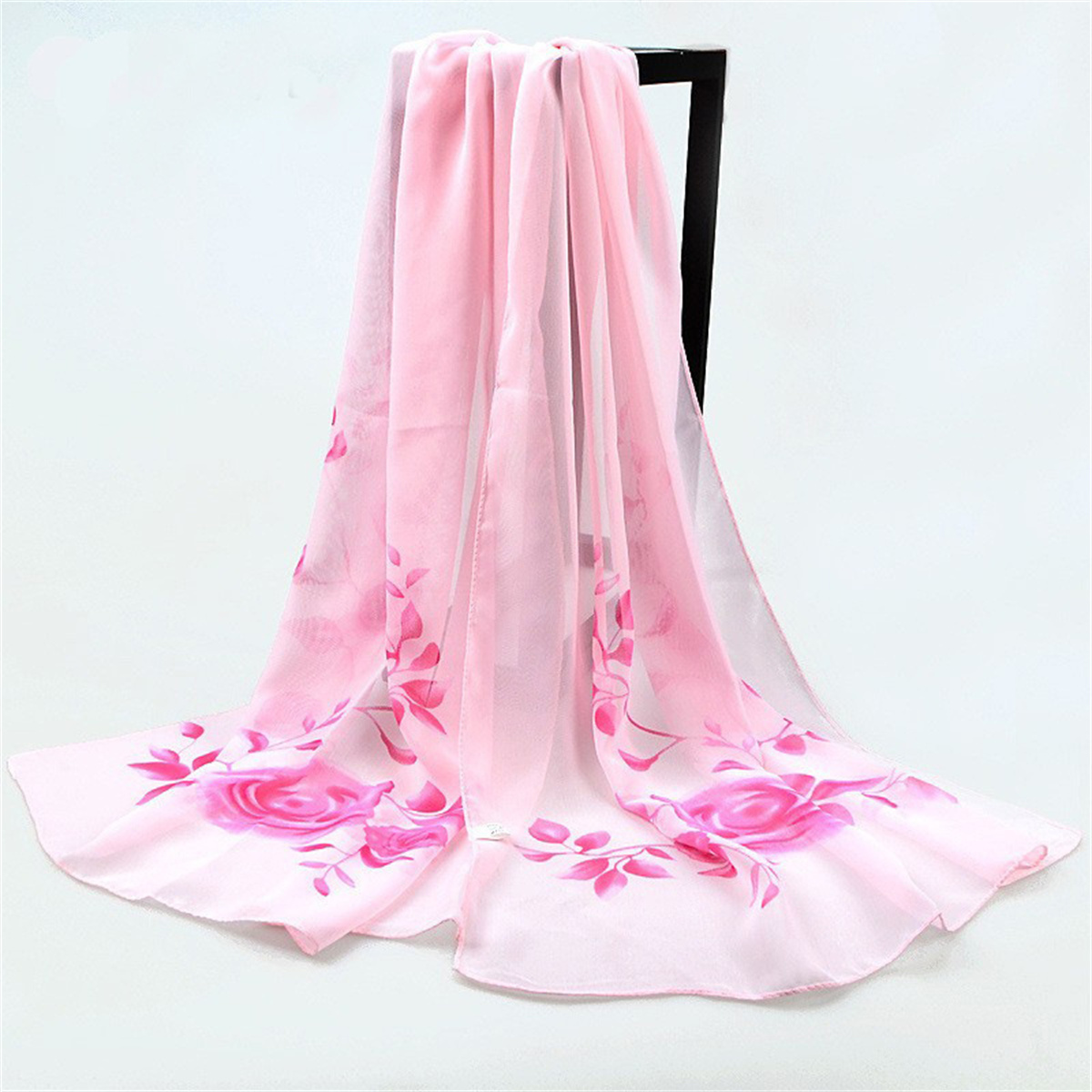 1pcs Chiffon Scarf Simple Eleg - مراجعة Beach Towel Large وسعره