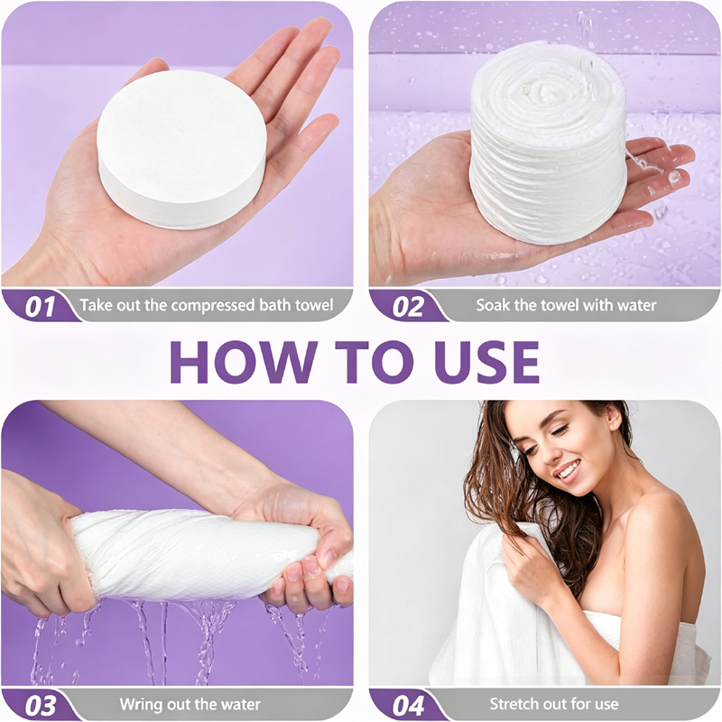 Disposable Bath Towels Compres - مراجعة Beach Towel Large وسعره