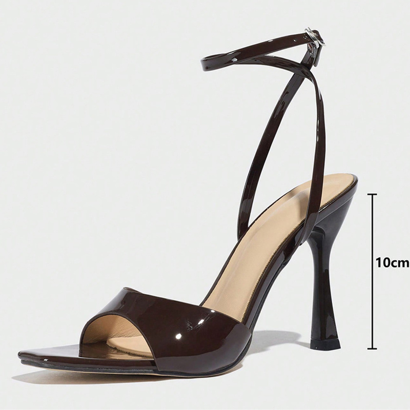 Liyke New Fashion Square Open  - مراجعة Casual Sandal Leather وسعره