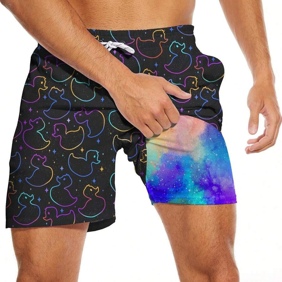 Mens Quick Dry Swim Trunks Wit - مراجعة Swim Trunk Quick Dry وسعره