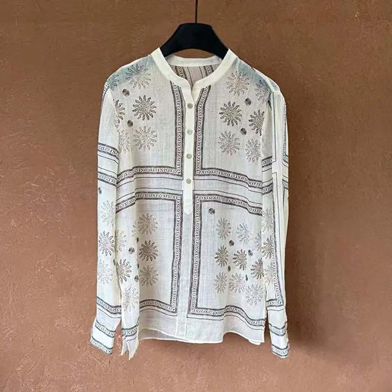 Women New Design Loose Tempera - مراجعة Resort Shirt Floral وسعره