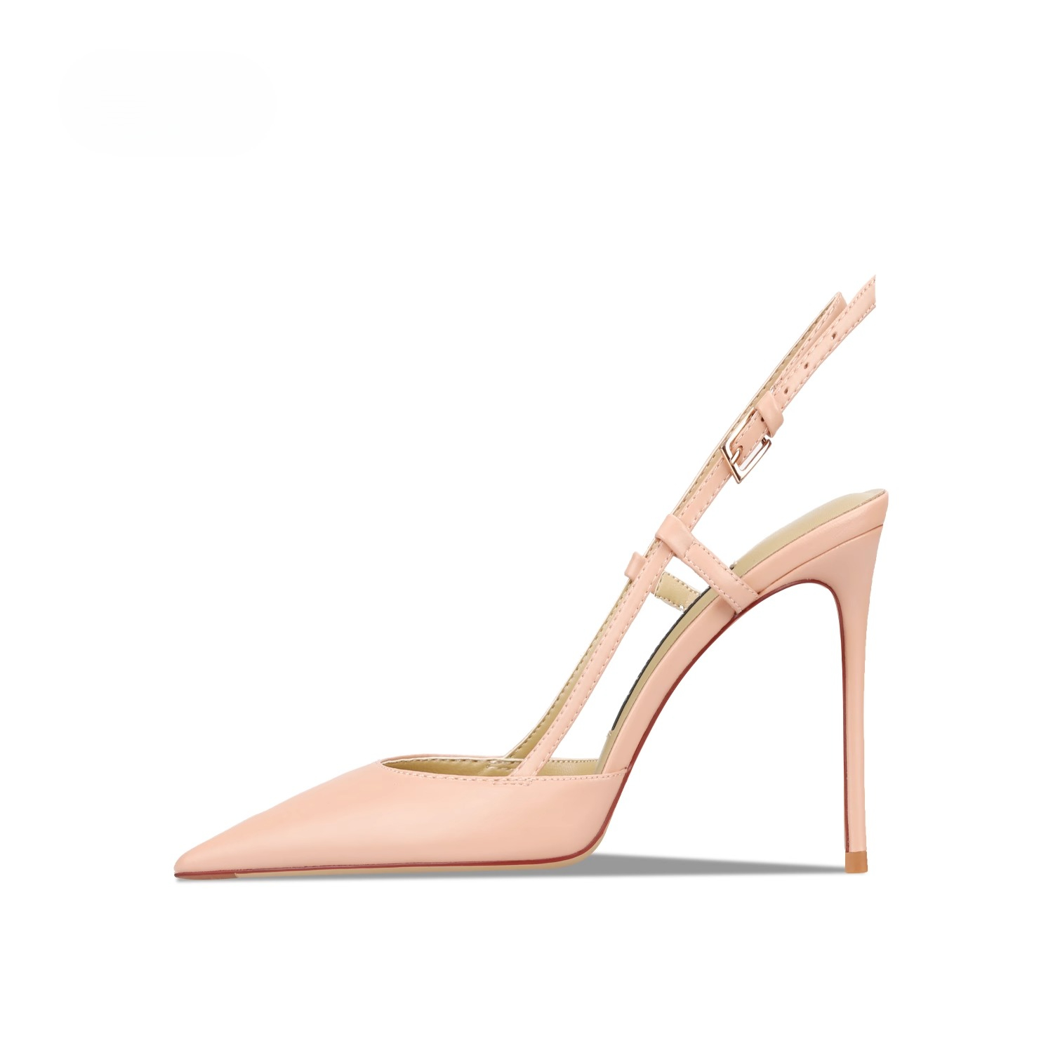 Bare leather edge buckle strai - مراجعة Casual Sandal Leather وسعره
