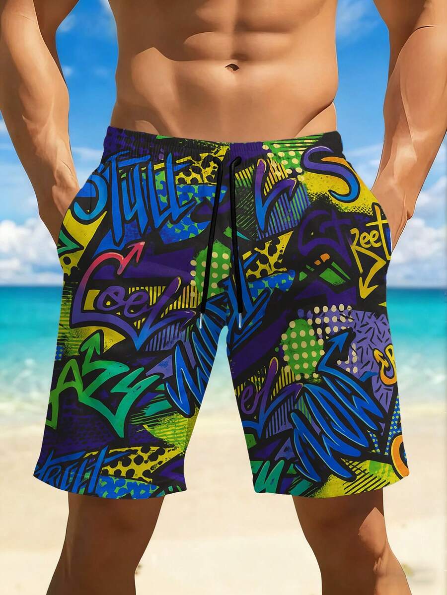 Mens Quick-Dry Swim Trunks Wit - مراجعة Swim Trunk Quick Dry وسعره