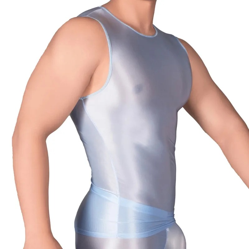 Solid Color Men's Slim Smooth  - مراجعة Tank Top Muscle وسعره