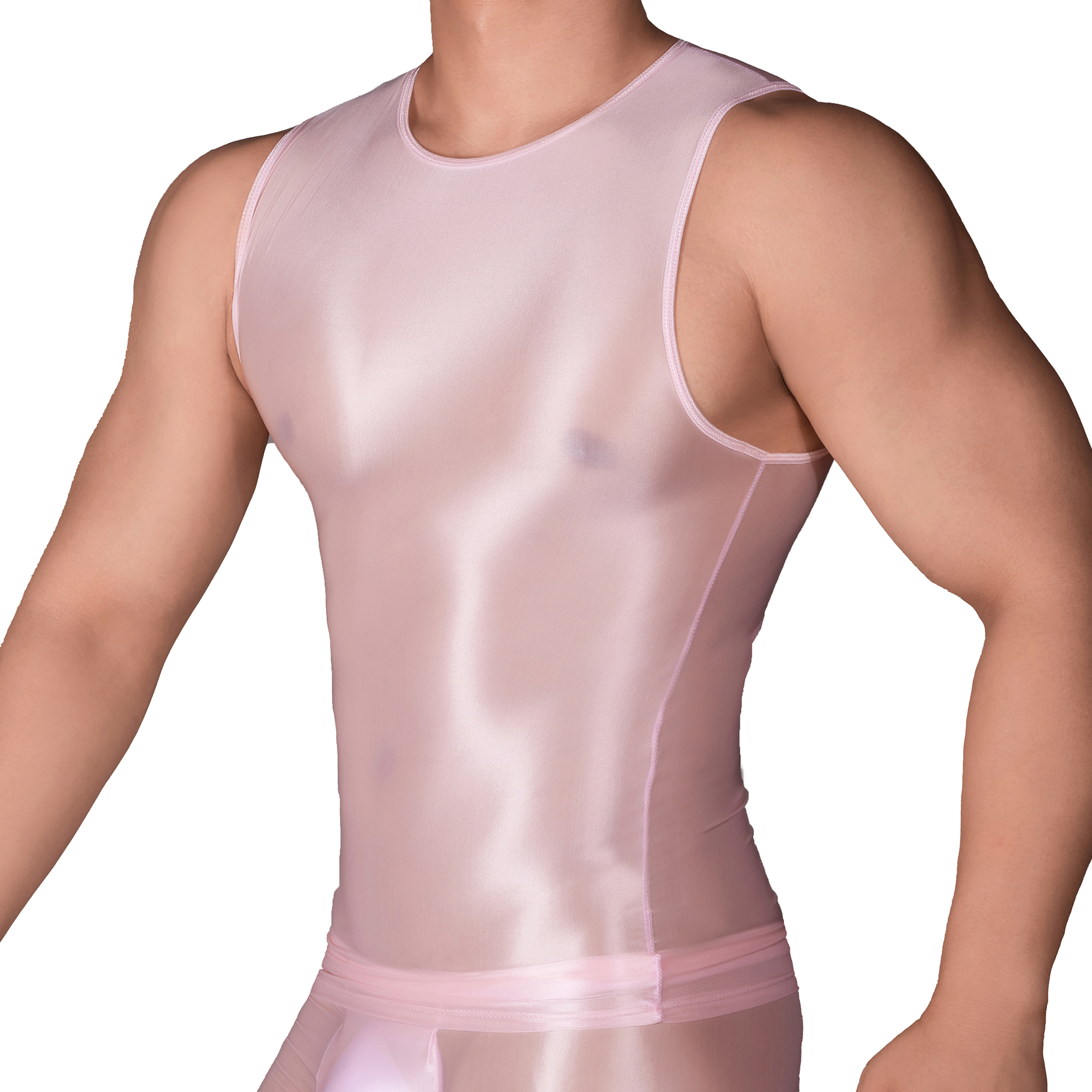 Solid Color Men's Slim Smooth  - مراجعة Tank Top Muscle وسعره