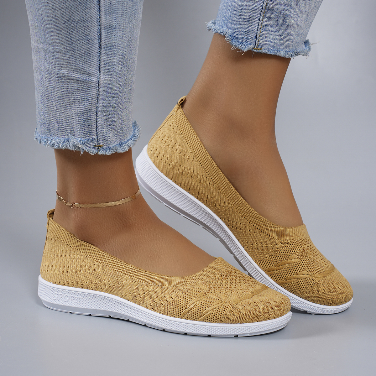 Women's summer breathable mesh - مراجعة Espadrille Slip On وسعره